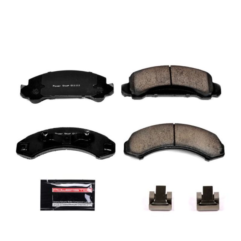 PSB Z23 Evolution Brake Pads - Power Stop 87-97 Ford Aerostar Front Z23 Evolution Sport Brake Pads w/Hardware