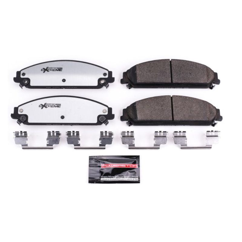PSB Z26 Extreme Brake Pads - Power Stop 13-14 Chrysler 200 Front Z26 Extreme Street Brake Pads w/Hardware