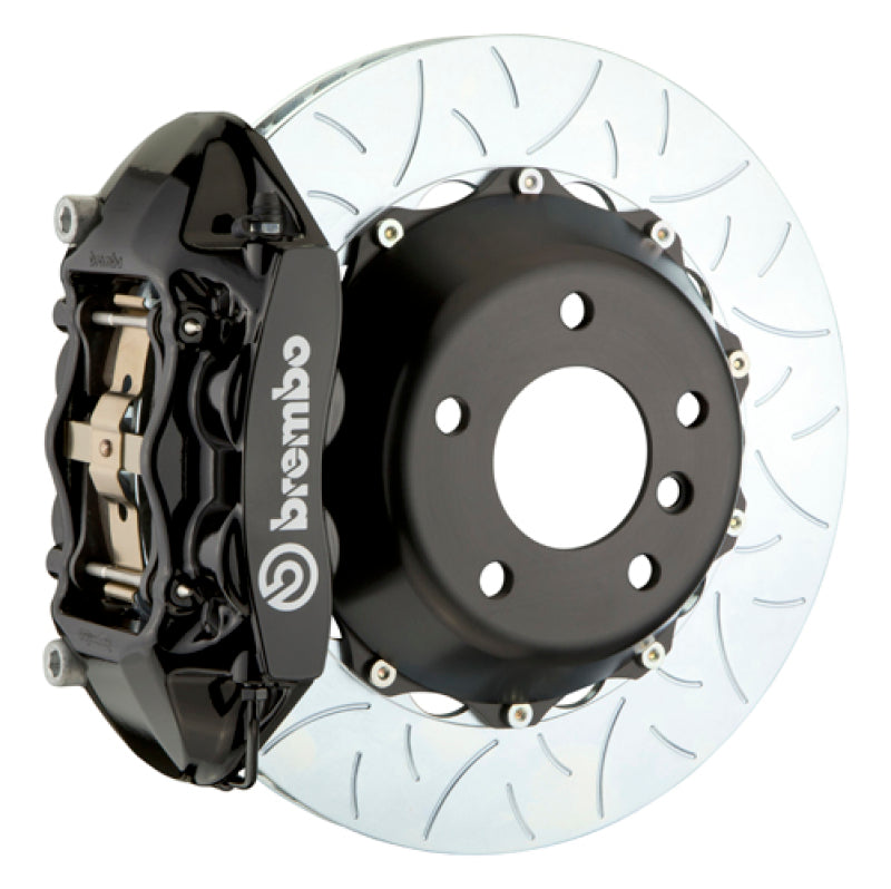 BRB Big Brake Kits - Brembo 19+ 330i Rear GT BBK 4 Piston Cast 380x28 2pc Rotor Slotted Type3-Black