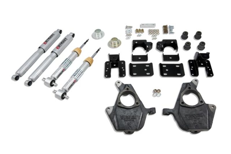 BT Lower Kit w SP Shocks - Belltech LOWERING KIT WITH SP SHOCKS