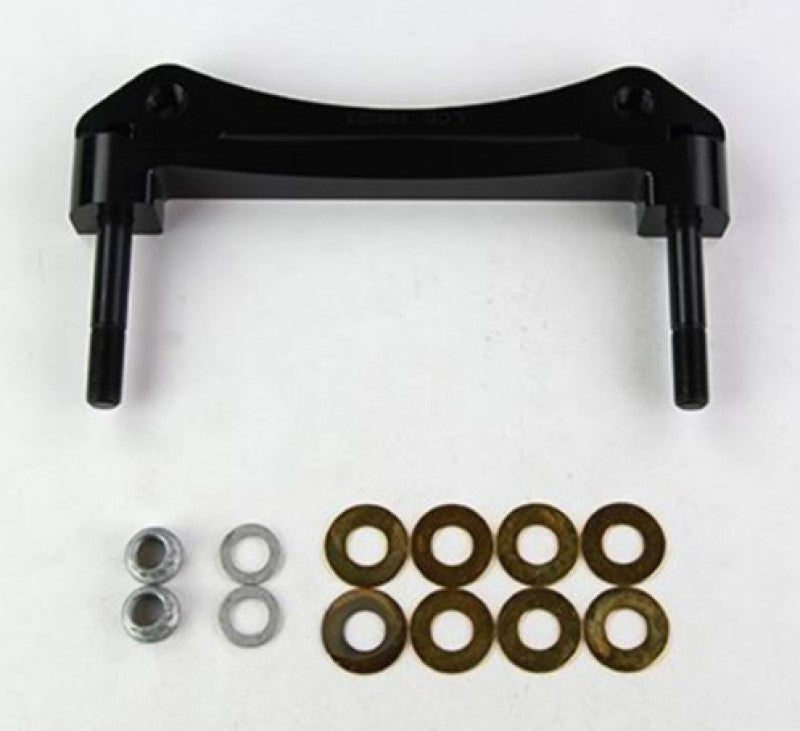 WIL Caliper Brackets - Wilwood Caliper Bracket Kit Front/Rear 2005+ Ford Mustang AERO6 Radial Mount