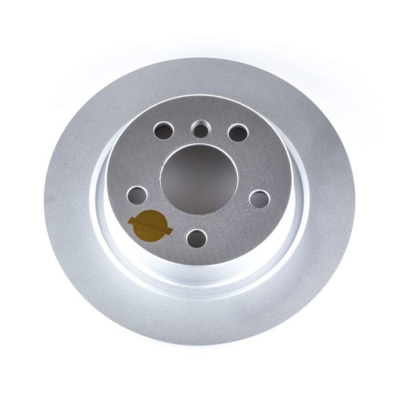 PSB Evolution Coated Rotor - Power Stop 14-18 BMW i3 Rear Evolution High Carbon Geomet Coated Rotor