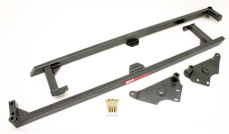 BMR Subframe Connectors - BMR 04-06 GTO Weld-On Boxed Subframe Connectors - Black Hammertone