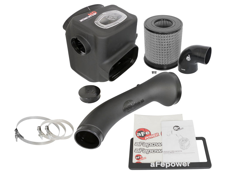 AFE Momentum HD Cold Air Intakes - aFe 16-19 Nissan Titan XD V8 5.0L Momentum HD Cold Air Intake System w/ Pro DRY S Media