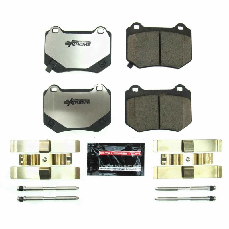 PSB Z26 Extreme Brake Pads - Power Stop 18-19 Subaru WRX STi Rear Z26 Extreme Street Brake Pads w/Hardware