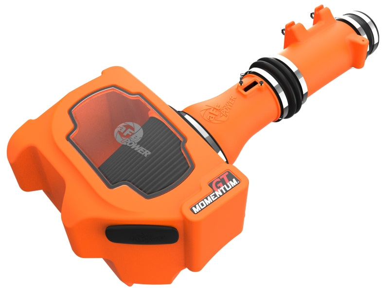 AFE Momentum GT Cold Air Intakes - aFe 2025 RAM 1500 L6-3.0L (tt) Momentum GT Orange Edition Air Intake w/ Blk Pro 5R Filter (MOQ 12)