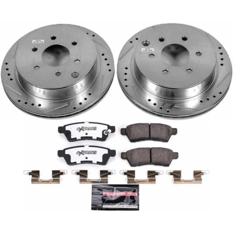 PSB Z36 Truck & Tow Kit - Power Stop 05-18 Nissan Frontier Rear Z36 Truck & Tow Brake Kit