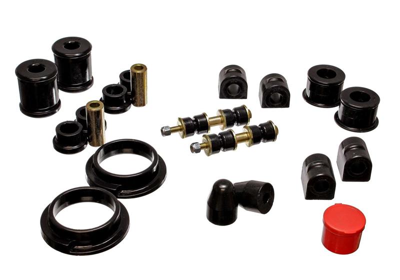 ES Hyper-Flex Sets - Black - Energy Suspension 00-04 Ford Focus Black Hyper-flex Master Bushing Set
