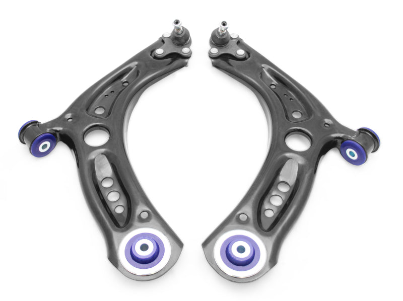 SPR Control Arms - Front - SuperPro 2015 Audi A3 Quattro Premium Front Lower Control Arm Set w/ Bushings