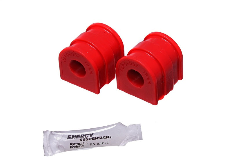 ES Sway Bar Bushings - Red - Energy Suspension 06-14 VW GTI/06-09 VW Rabbit Red 19.6mm Rear Sway Bar Bushing Set