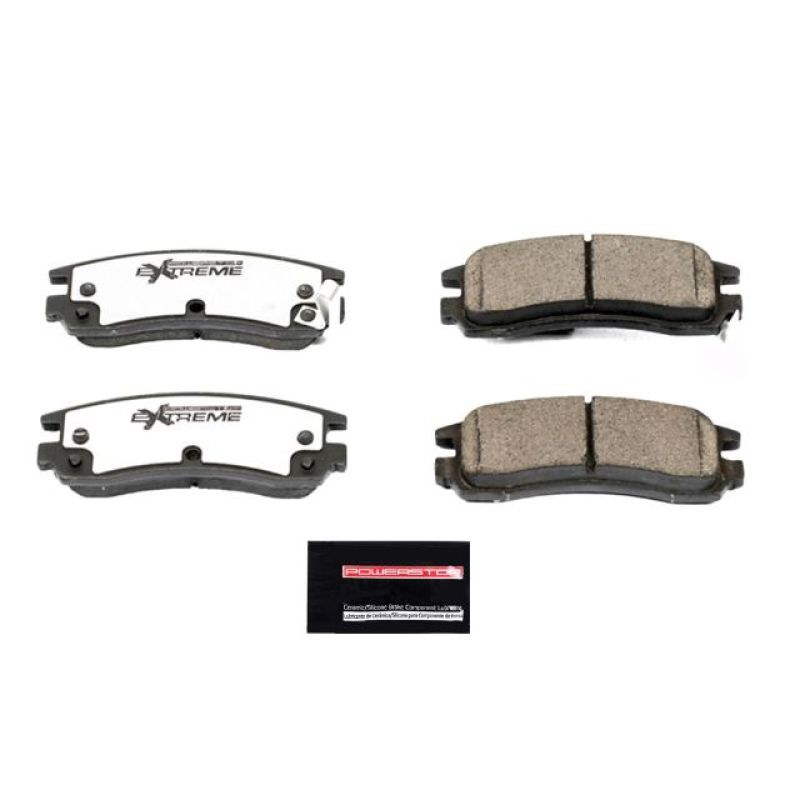 PSB Z26 Extreme Brake Pads - Power Stop 08-09 Buick Allure Rear Z26 Extreme Street Brake Pads w/Hardware