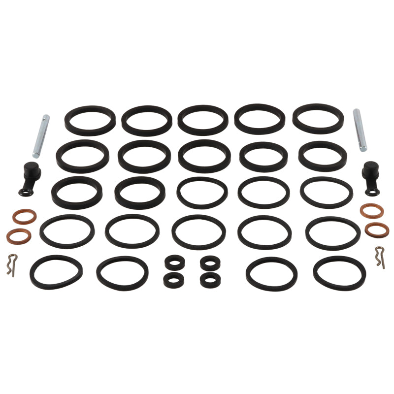 ABR Caliper Rebuild Kits - All Balls Racing 00-02 Kawasaki ZX600 (ZX-6R) Caliper Rebuild Kit Front