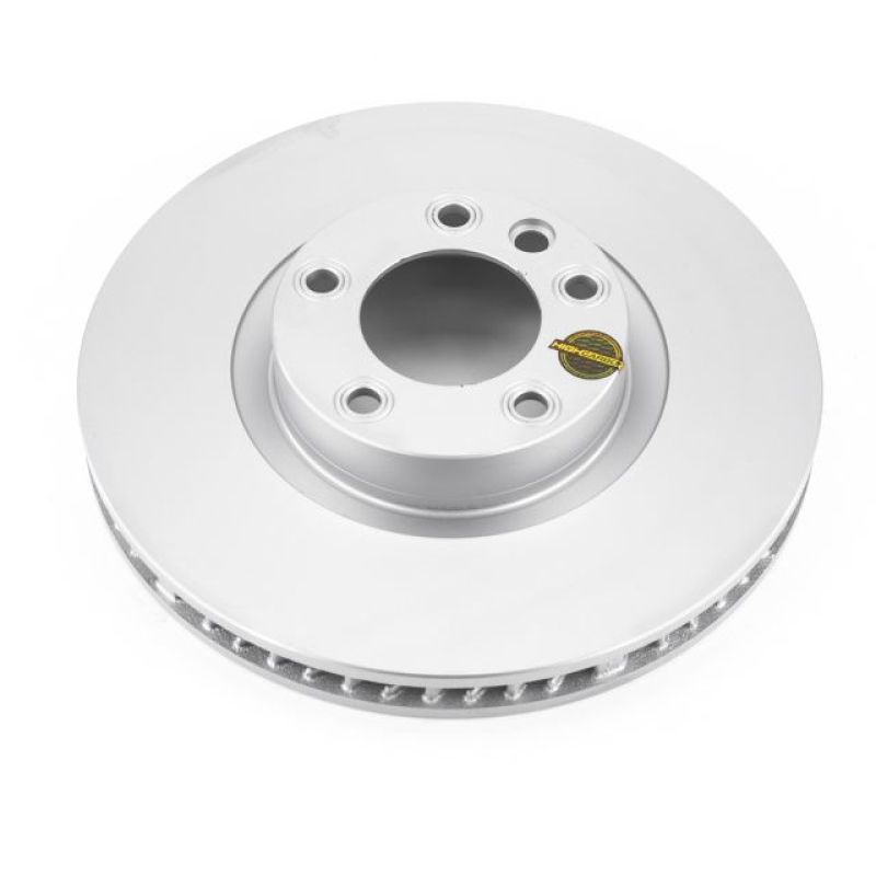 PSB Evolution Coated Rotor - Power Stop 11-18 Porsche Cayenne Front Left Evolution High Carbon Geomet Coated Rotor