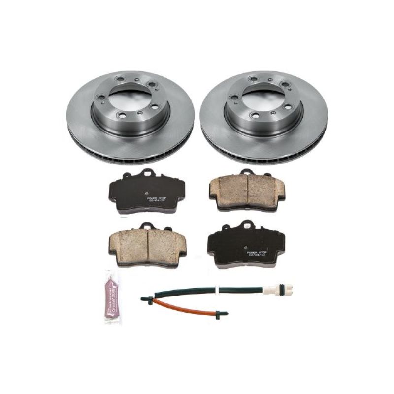 PSB Autospecialty Kit - Power Stop 97-04 Porsche Boxster Front Autospecialty Brake Kit