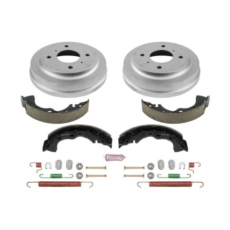 PSB Autospecialty Drum Kit - Power Stop 02-06 Nissan Sentra Rear Autospecialty Drum Kit