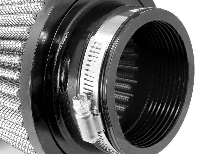 AFE Universal Pro Dry S Filter - aFe MagnumFLOW Air Filters IAF PDS A/F PDS 3F x 5B x 3-1/2T x 5H