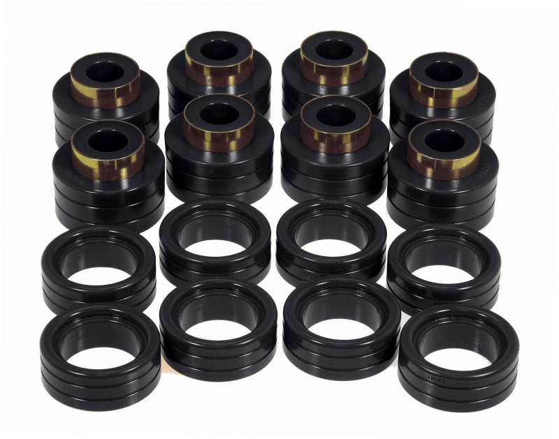 PRO Body/Subframe Bush - Blk - Prothane 94-01 Dodge Ram 2/4wd Cab Mounts - Black