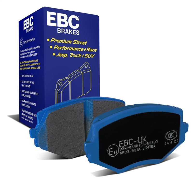 EBC Bluestuff Brake Pad Sets - EBC 94-01 Mazda Miata MX-5 Bluestuff Front Brake Pads