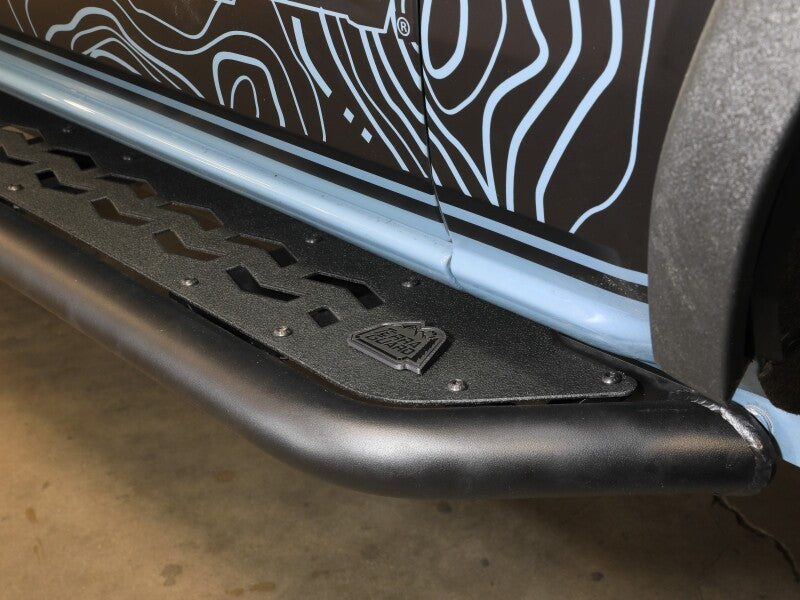 AFE Off-Road Sliders - aFe 21-25 Ford Bronco (4 Door) Terra Guard Off-Road Sliders