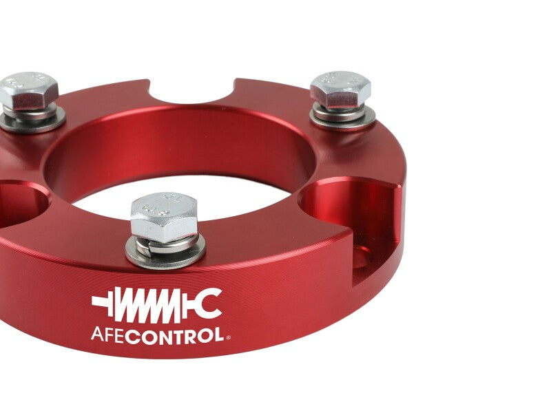 AFE Leveling Springs - aFe CONTROL 2.0 IN Leveling Kit 05-21 Toyota 4Runner/FJ Cruiser/Tacoma - Red