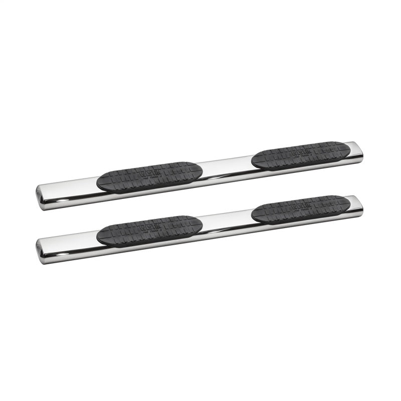 WES Nerf Bars - PRO TRAXX 6 - Westin 2009-2018 Dodge/Ram 1500 Crew Cab PRO TRAXX 6 Oval Nerf Step Bars - SS