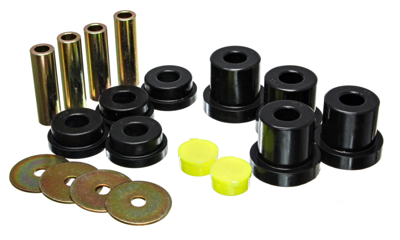 ES Subframe Bushings - Black - Energy Suspension 05-07 Scion tC Black Rear Sub Frame Bushing Set