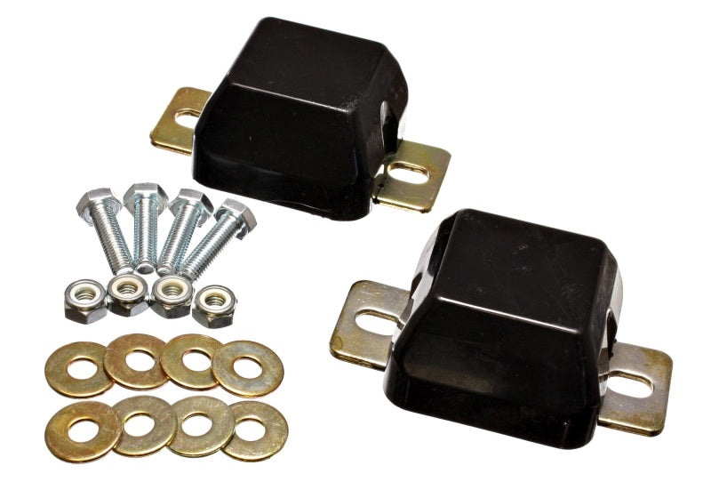 ES Bump Stops - Black - Energy Suspension 00-04 Ford Excursion / 99-04 F-250 Super Duty 4WD Black Front Axle Bump Stop Set