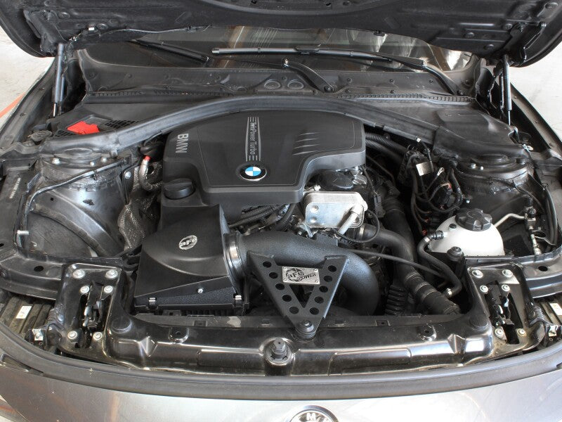 AFE P5R Air Intake - aFe MagnumFORCE Air Intake System Cover 12-15 BMW 328i (F30) L4 3.0L (t) N20