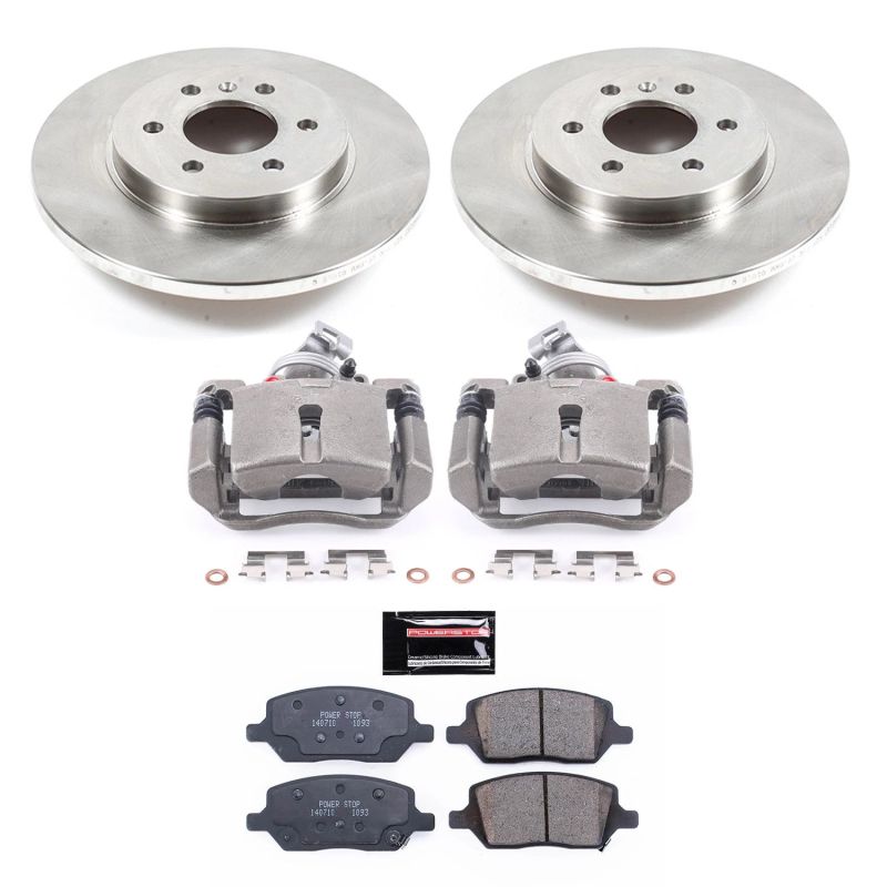 PSB Autospecialty Kit w/Cals - Power Stop 2006 Buick Terraza Rear Autospecialty Brake Kit w/Calipers