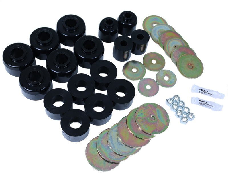 ES Body Mounts - Black - Energy Suspension 96-99 Toyota 4Runner 2WD/4WD Black Body Mount Bushing Set