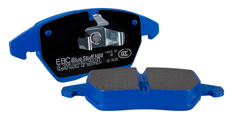EBC Bluestuff Brake Pad Sets - EBC 2022+ Volkswagen Golf R (Mk8) Bluestuff Front Brake Pads