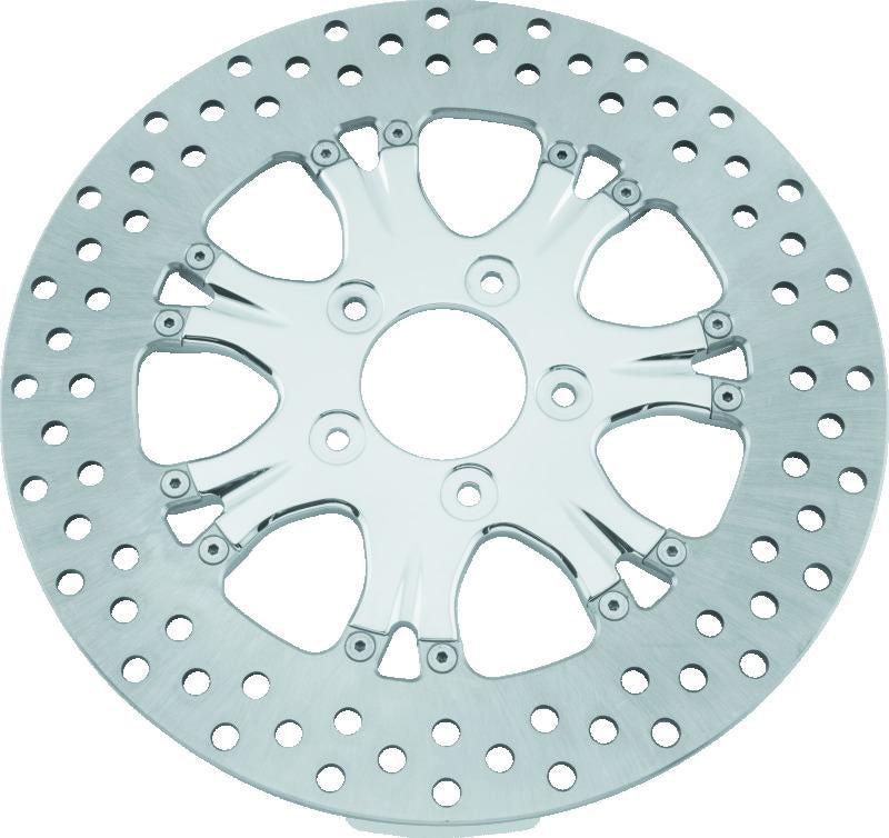 PFM Brake Rotors - Performance Machine Disc/Carr 11.5 Heathen Rear - Chrome