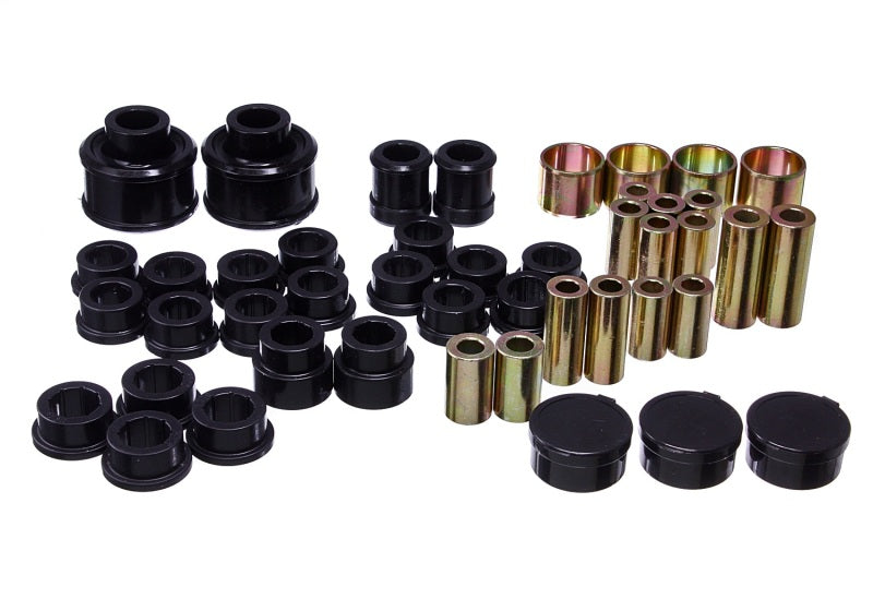 ES Cntrl Arm Bushings - Black - Energy Suspension 05-09 Subaru Legacy Rear Control Arm Bushing Set - Black