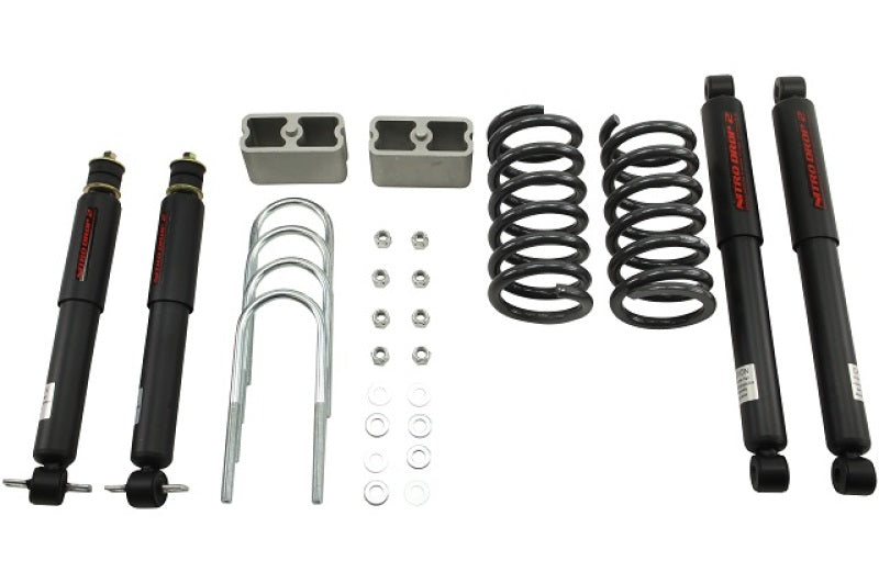 BT Lowering Kit w ND2 Shocks - Belltech LOWERING KIT WITH ND2 SHOCKS