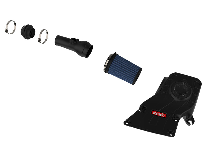 AFE Takeda Momentum Intake - aFe Takeda Momentum Pro 5R Cold Air Intake System 2018 Honda Accord I4 1.5L (t)