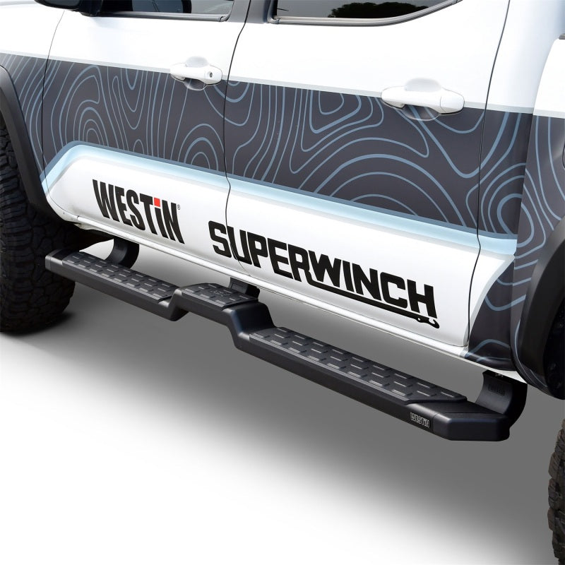 WES Running Boards - HDX - Westin 05-23 Toyota Tacoma DC HDX Running Boards - Tex. Blk
