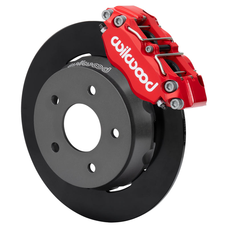 WIL UTV Big Brake Kits - Wilwood 22-24 Polaris RZR Turbo/ Pro R 5-Lug Front Big Brake Kit - Red