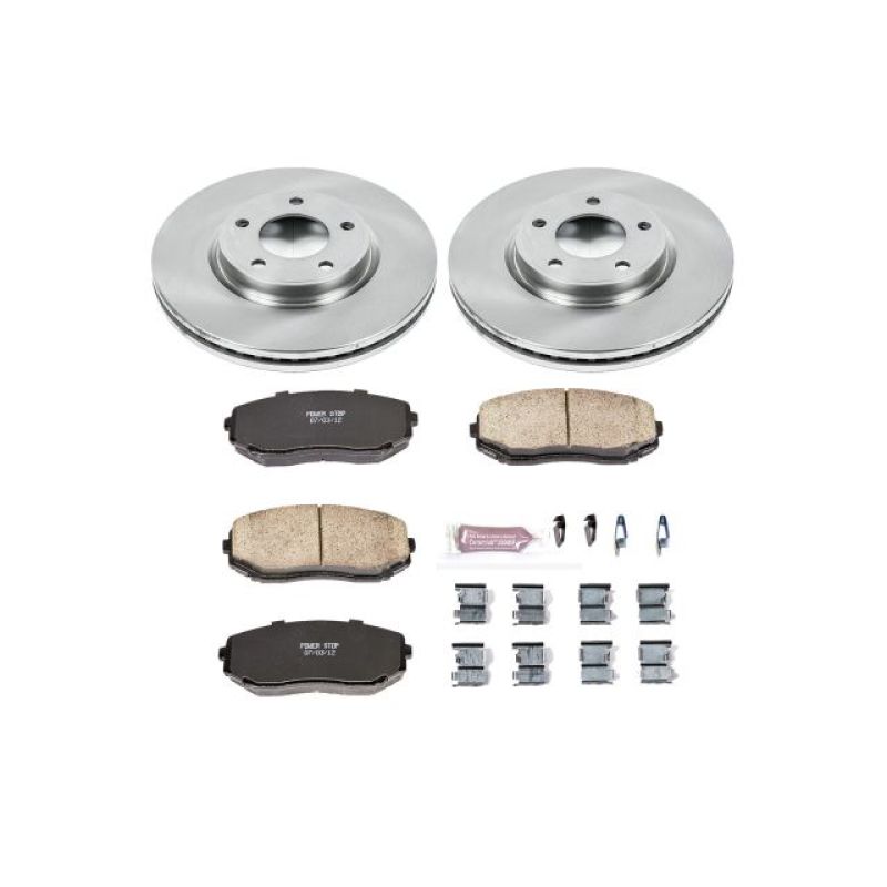 PSB Autospecialty Kit - Power Stop 07-09 Ford Edge Front Autospecialty Brake Kit