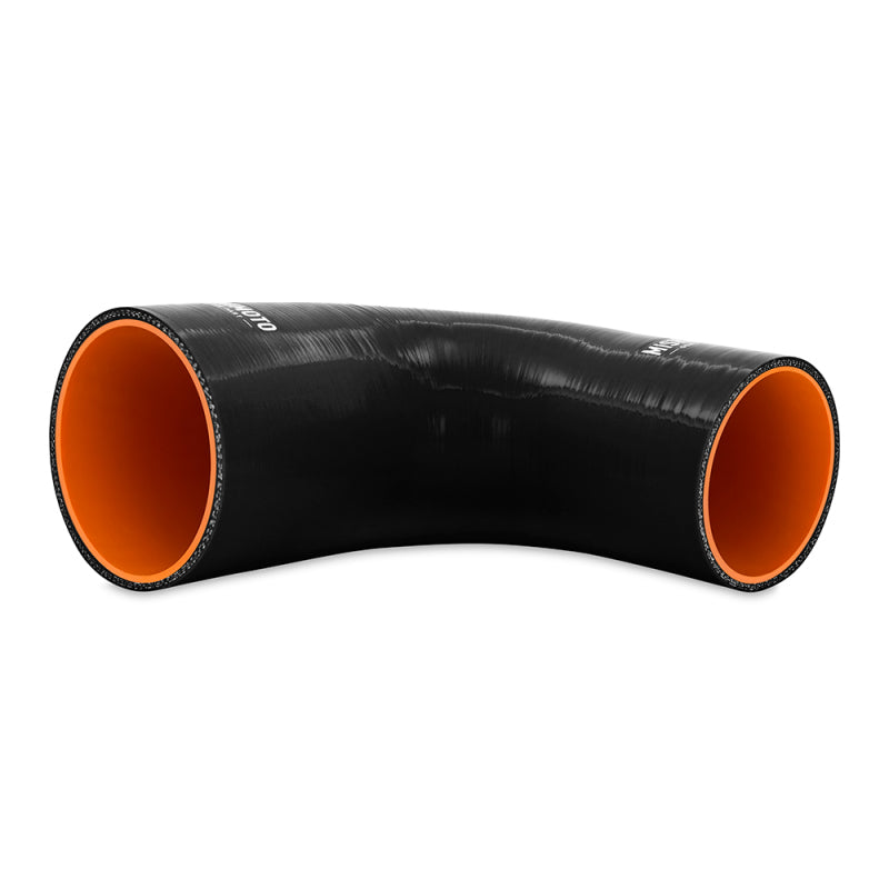 MM Couplers - 90 Deg - Mishimoto Silicone Reducer Coupler 90 Degree 3in to 3.75in - Black
