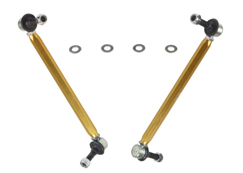 WL Sway Bar Links - Whiteline 05-10 Chevy Cobalt/6/09+ Cruze/06-11 HHR Front Sway Bar - Link Assembly H/D Adj Steel Ball