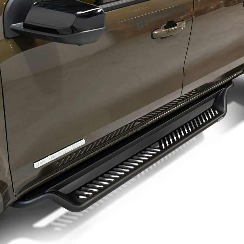 WES Running Boards - Outlaw - Westin 15-25 Chevrolet/GMC Colorado/Canyon CC Outlaw Drop Running Boards - Tex. Blk