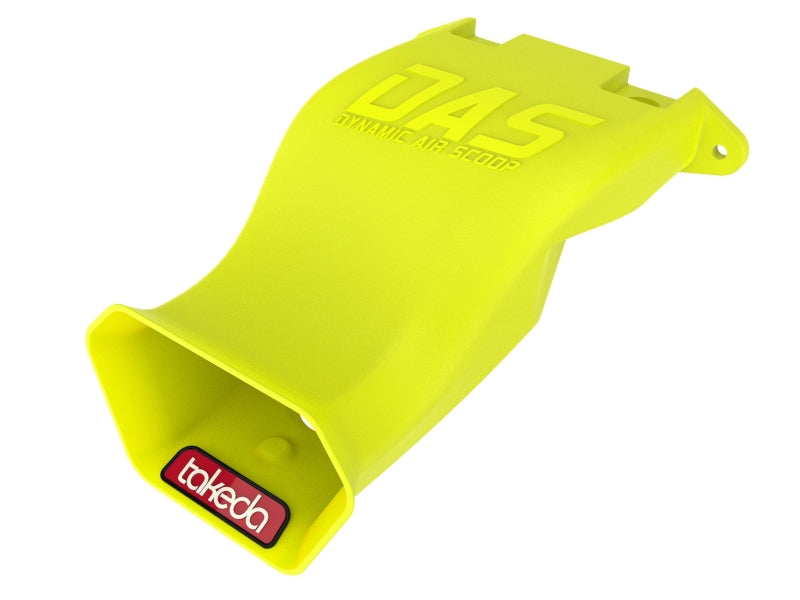 AFE Air Scoops - aFe 18-20 Hyundai Elantra GT L4-1.6L (t) Takeda Momentum Dynamic Air Scoop - Neon Green