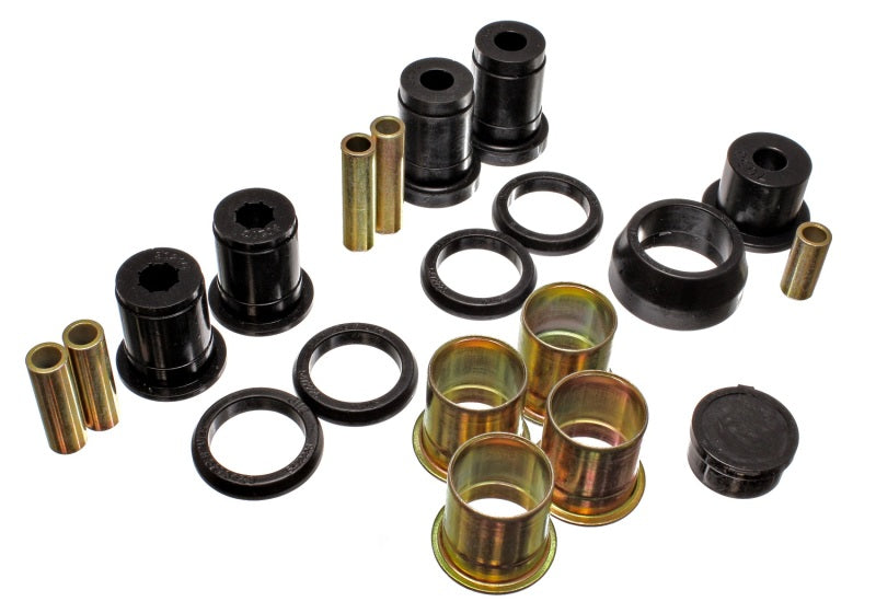 ES Cntrl Arm Bushings - Black - Energy Suspension GM Rear Control Arm W/Thrust Washer - Black