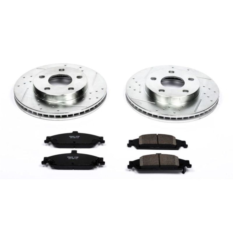 PSB Z23 Evolution Kit - Power Stop 04-05 Chevrolet Classic Front Z23 Evolution Sport Brake Kit
