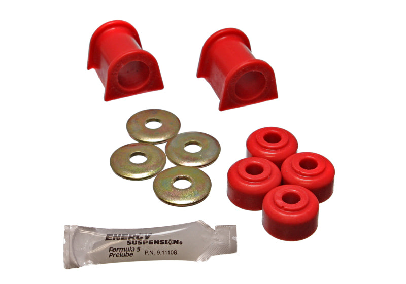 ES Sway Bar Bushings - Red - Energy Suspension 90-94 Mitsubishi Eclipse FWD Red 19mm Front Sway Bar Bushings (Sway bar end link b