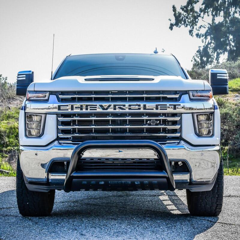 WES Bull Bars - E-Series - Westin 2020 Chevy Silverado 2500/3500 E-Series Bull Bar - Black