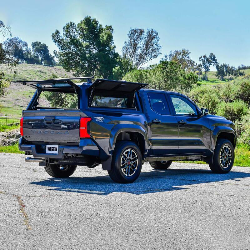 WES EXP Truck Caps - Westin EXP Truck Cap COMPLETE KIT A + BS (24-25 Toyota Tacoma 5ft. Bed) - Black