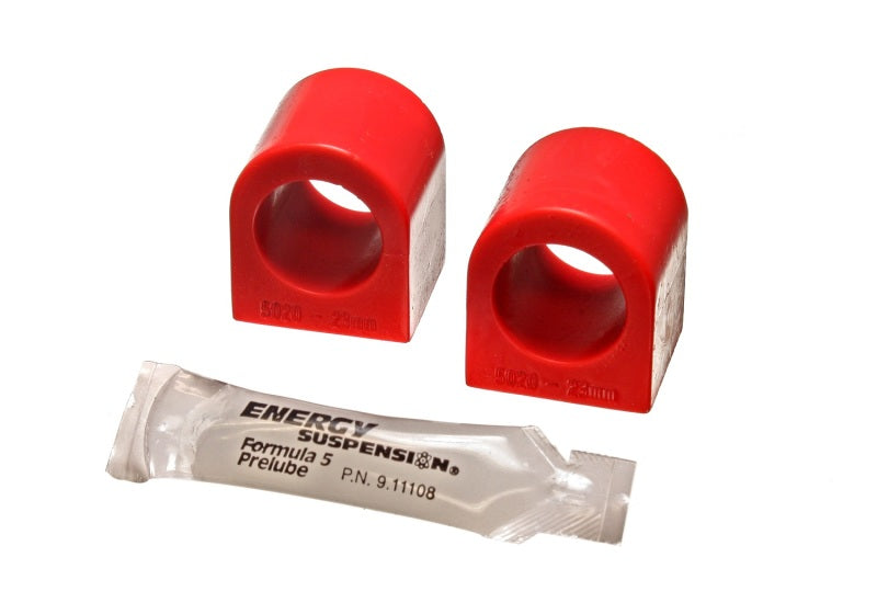 ES Sway Bar Bushings - Red - Energy Suspension 79-83 Nissan 280ZX Red 23mm Front Sway Bar Frame Bushings