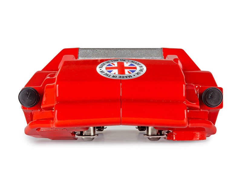 EBC Big Brake Kits - EBC Racing 08-21 Nissan 370Z Red Apollo-6 Calipers 355mm Rotors Front Big Brake Kit