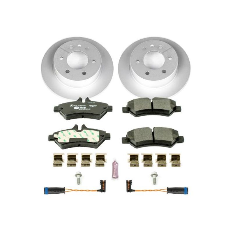 PSB Euro-Stop Kit - Power Stop 07-09 Dodge Sprinter 2500 Rear Euro-Stop Brake Kit